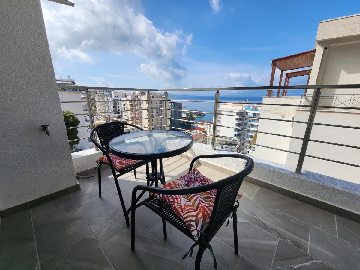 Amazing Sea View Apartment Sarandë エクステリア 写真